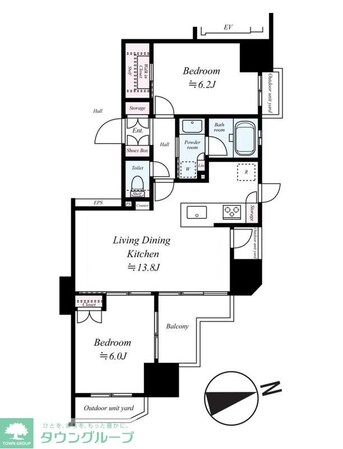 レ・ジェイド東向島の物件間取画像